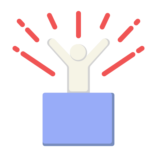 caja sorpresa icono gratis