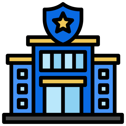 Police Station - Free security icons