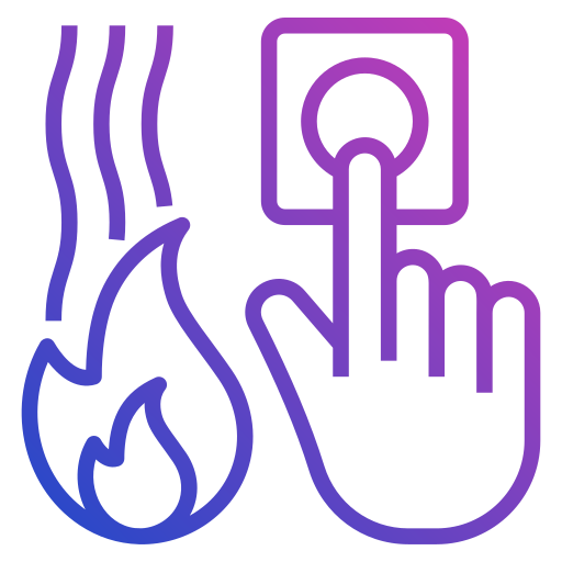 Fire alarm free icon