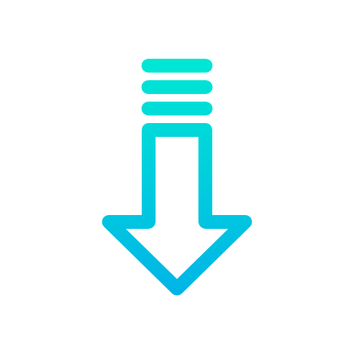 Down arrow free icon Down arrow free icon