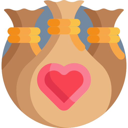 bolsa de dinero icono gratis