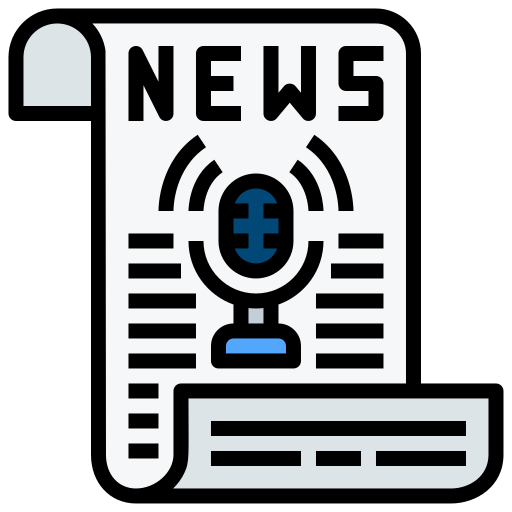 News podcast icono gratis