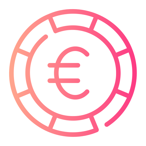 euro icono gratis