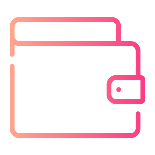 carteira grátis ícone