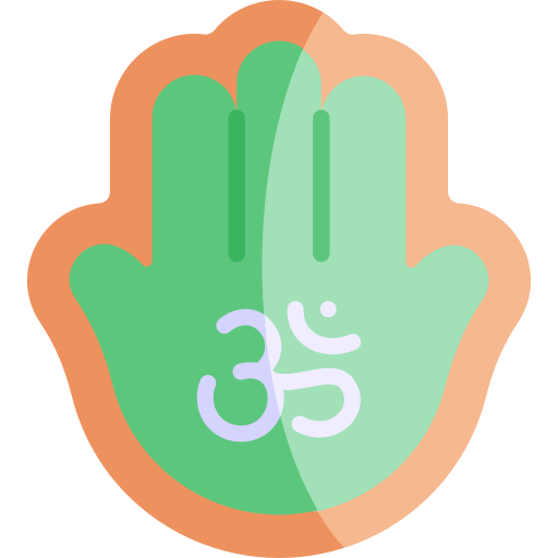 Hamsa Kawaii Flat icon