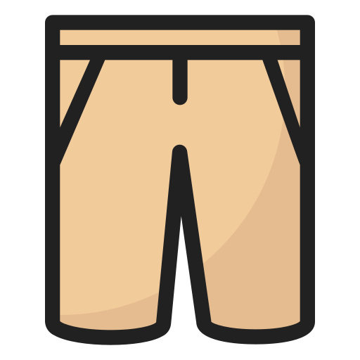 pantalones cortos icono gratis