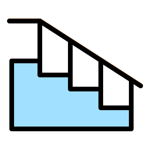 escalera icono gratis