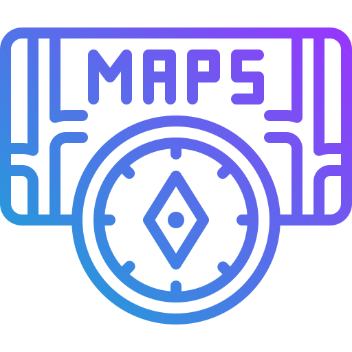 mapas grátis ícone mapas grátis ícone