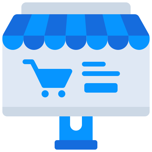 tienda online icono gratis