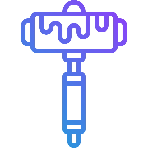 Paint roller free icon Paint roller free icon