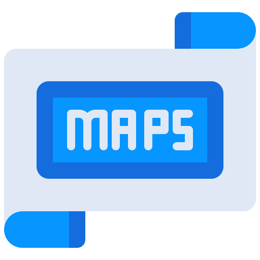 mapas icono gratis