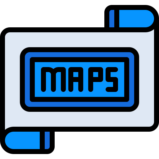 mapas icono gratis