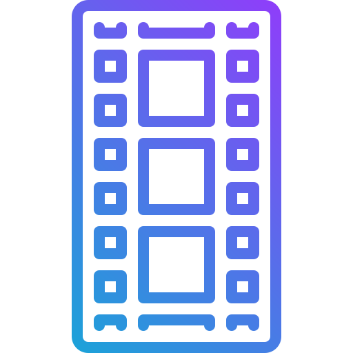 Movie Generic Gradient icon
