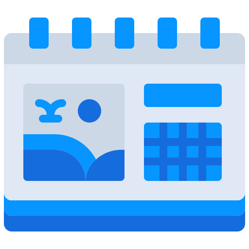 달력 무료 아이콘