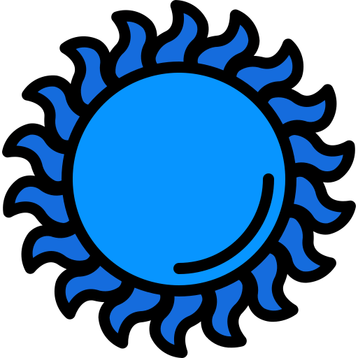 Sun free icon