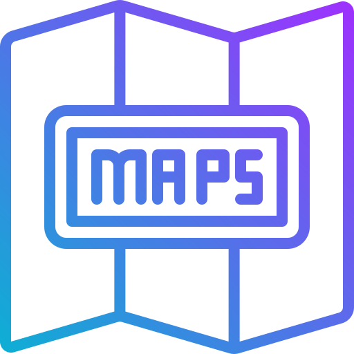 mapas icono gratis