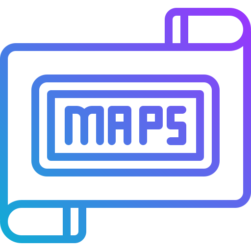 Maps Generic Gradient icon