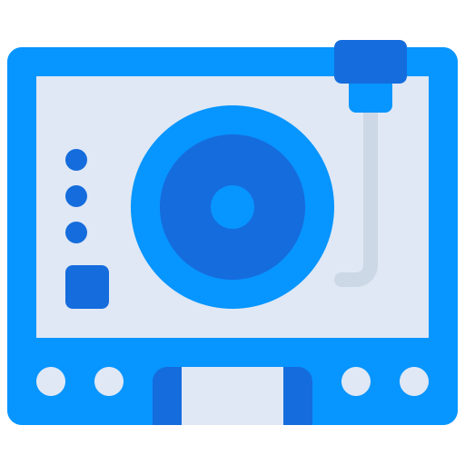 Виниловый проигрыватель бесплатно иконка