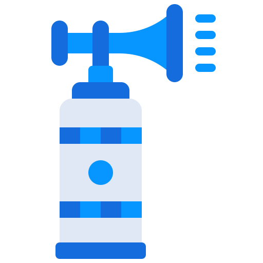 Air horn Generic Flat icon