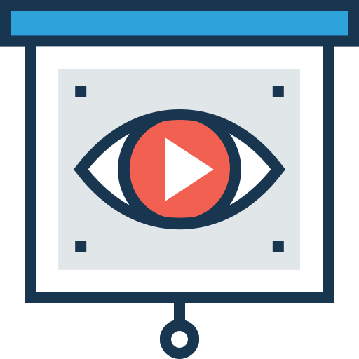 présentation vidéo Icône gratuit présentation vidéo Icône gratuit