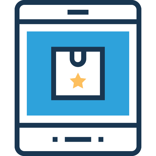 revision de producto icono gratis