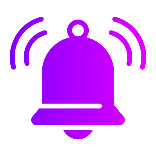 campana de notificación icono gratis