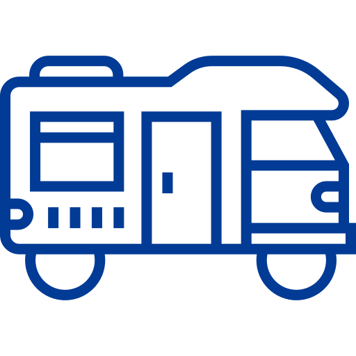 caravana icono gratis
