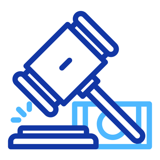 leyes financieras icono gratis