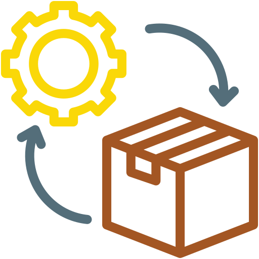 cadena de productos icono gratis