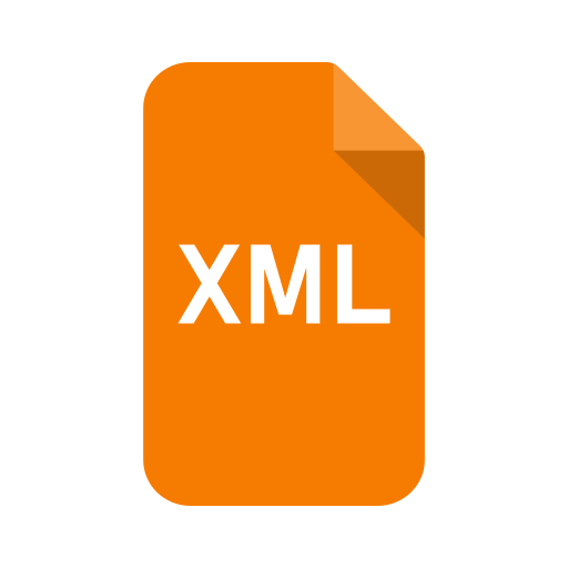 Xml Generic Flat icon