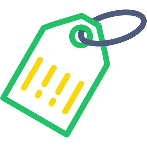 Tag free icon