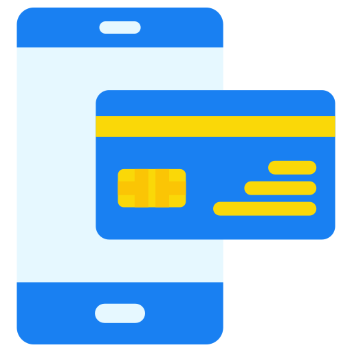 la banca móvil icono gratis