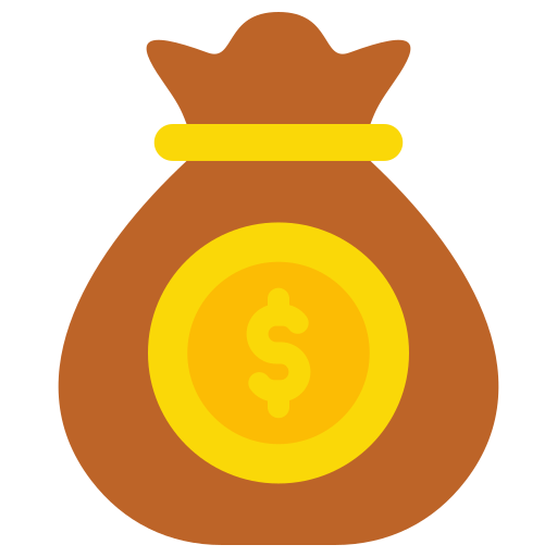 Money bag Generic Flat icon