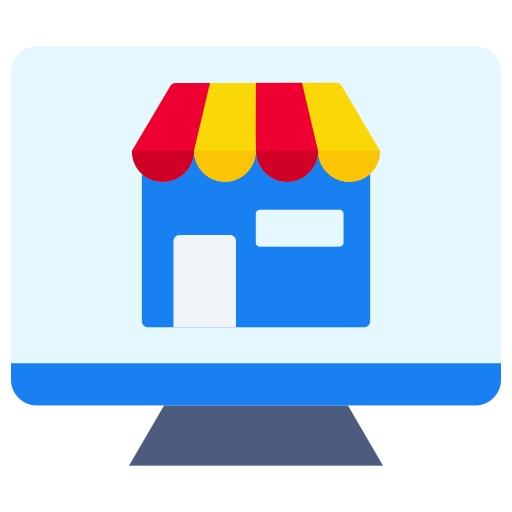 tienda online icono gratis