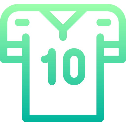 camisa deportiva icono gratis