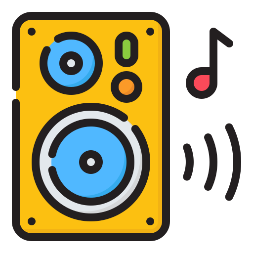 altavoz icono gratis