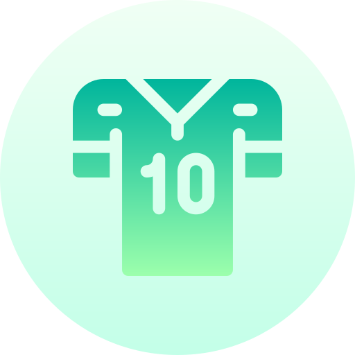 camisa deportiva icono gratis