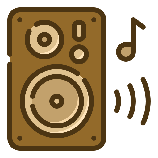 altavoz icono gratis