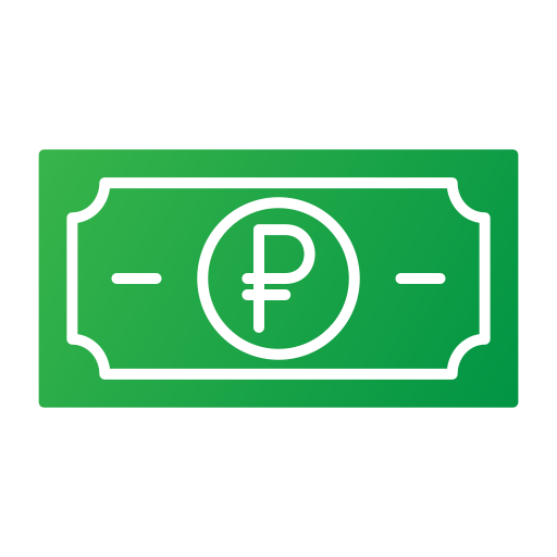Ruble free icon