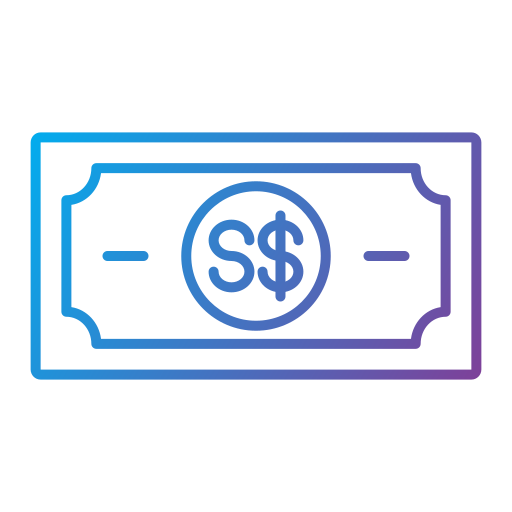 singapur-dollar kostenlos Icon