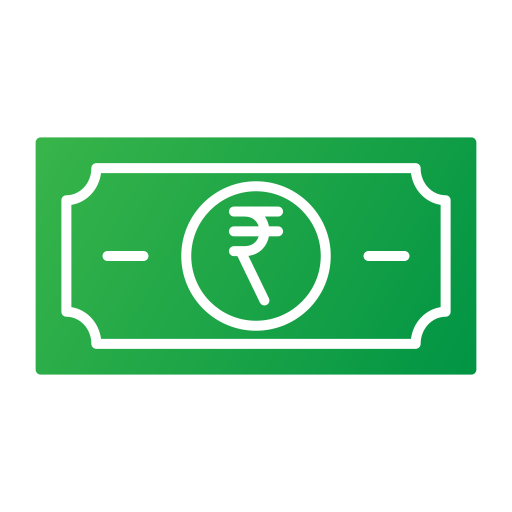 rupia icono gratis