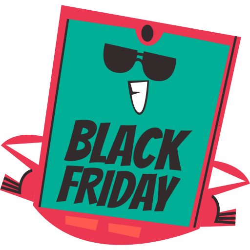 Black Friday Stickers Free Smileys Stickers