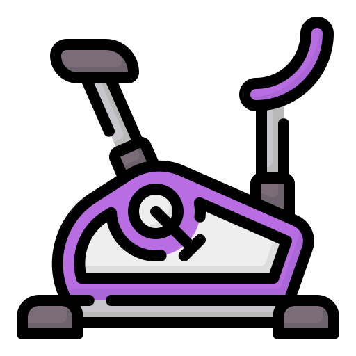 Stationary Bike Generic Outline Color icon