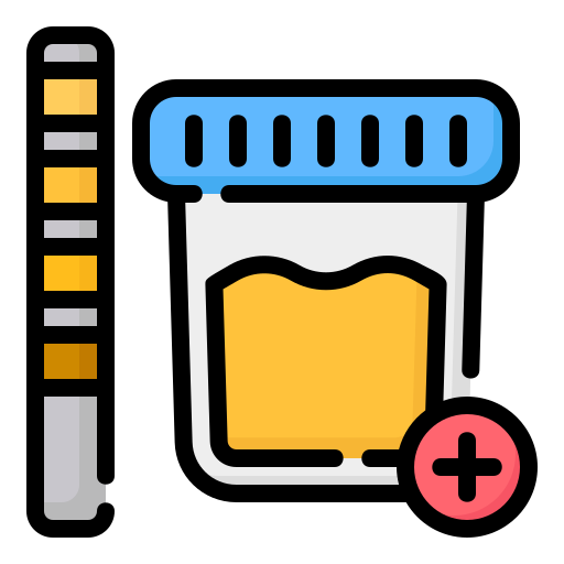examen de orina icono gratis