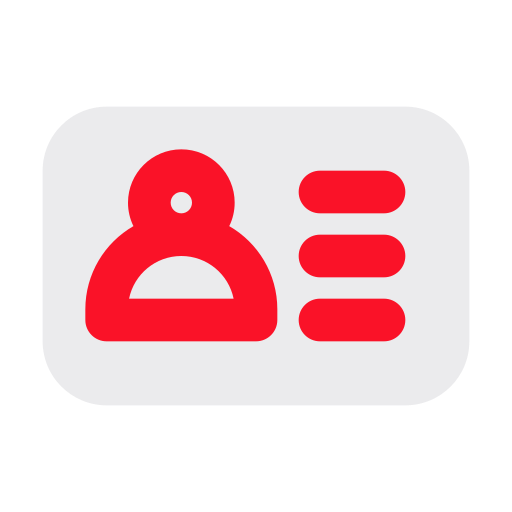 ID card free icon