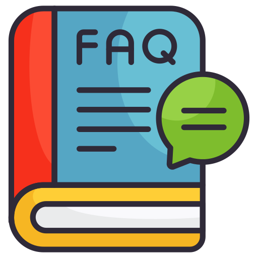 FAQ Generic Outline Color icon