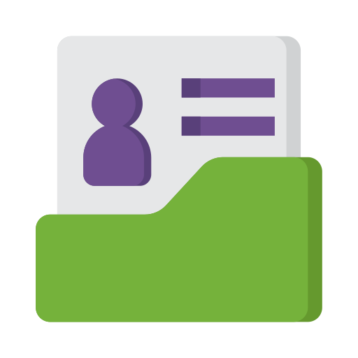 Identification card free icon