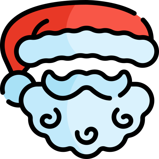 papá noel icono gratis