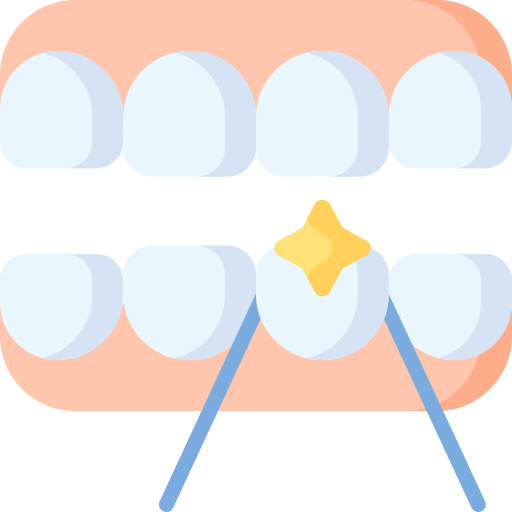 limpieza dental icono gratis