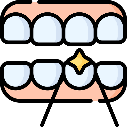 limpieza dental icono gratis